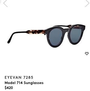 Eyevan 7285 Model 714 sunglasses